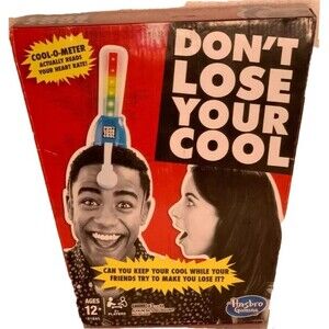 Don't Lose Your Cool Cool-O-Meter Reads Your Heart Rate Game Ages 12+ Hasbro